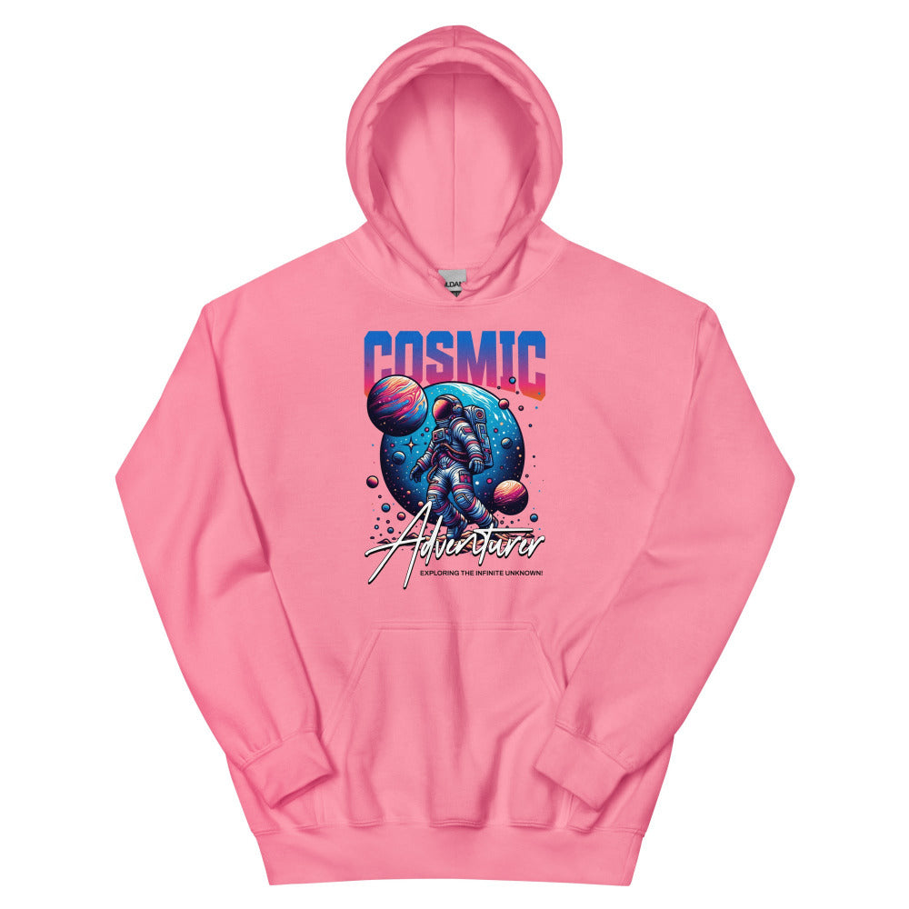 Cosmic Adventurer Hoodie - Azalea Color - https://ascensionemporium.net